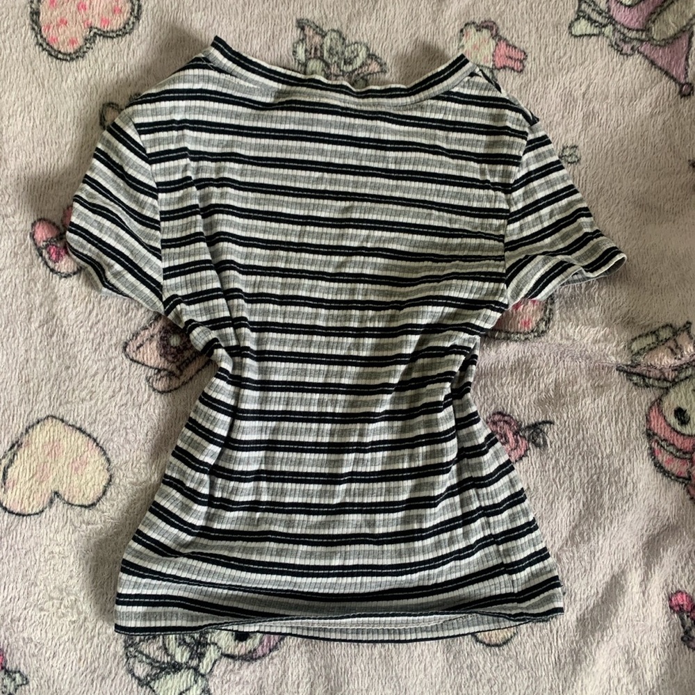 Tiny aesthetic striped crop top❤️